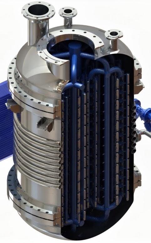 Shell and tube heat exchanger concept design